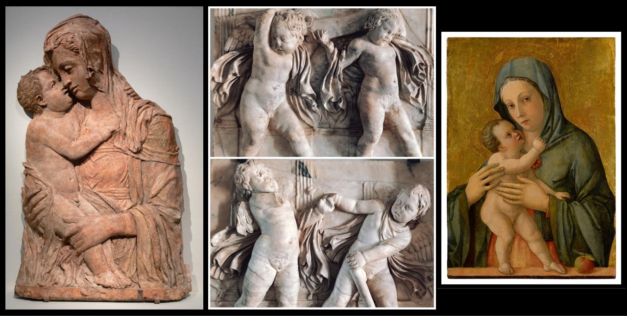 Circle of Donatello (circa 1386-1466), Italian, Florence, mid-15th century, Relief with the Virgin and Child, Old Master Sculpture & Works of Art, 2021